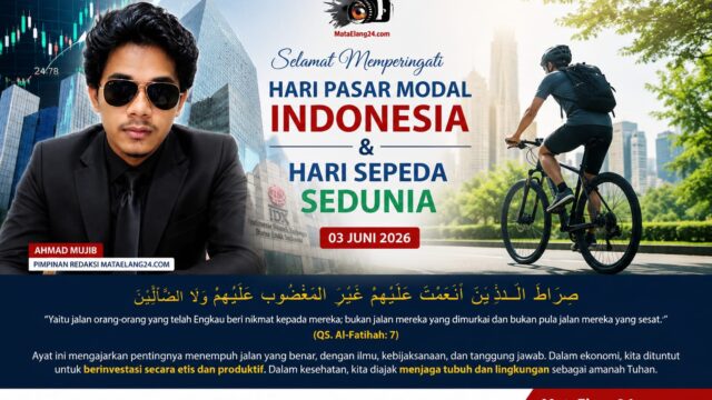 Ahmad Mujib: Hari Pasar Modal Indonesia dan Hari Sepeda Sedunia Momentum Membangun Kehidupan yang Seimbang